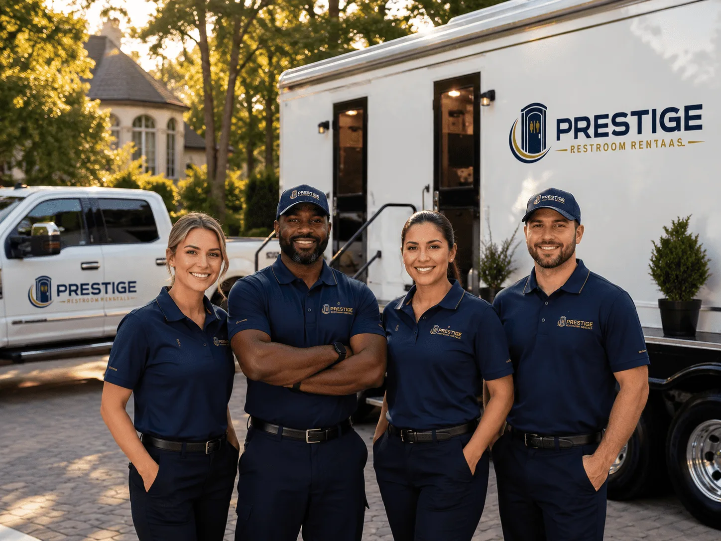 Trusted Luxury Portable Restrooms company in Carpenter, IA